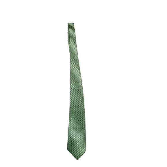 Cigliano Collection Italian Tie Green Black - Picture 2 of 5